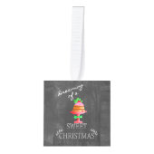 Dromen van een zoete Kerstmis Decoratie (Voorkant)