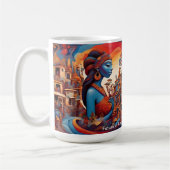 Dromen van erfgoed: een levendige Afrikaanse toeko Koffiemok (Links)