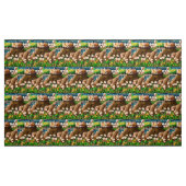 Dromen van Fun Fox Fabric Stof (Yard (91,4 cm))