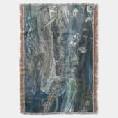 Dromen van het abstracte schilderende zee Ocean'20 Deken (Voorkant Verticaal)