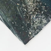 Dromen van het abstracte schilderende zee Ocean'20 Fleece Deken (Hoek)