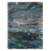 Dromen van het abstracte schilderende zee Ocean'20 Notitieboek (Voorkant)