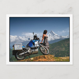 dromen van het Briefkaart Machhapuchre