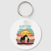 Dromen van het hartland sleutelhanger (Voorkant)