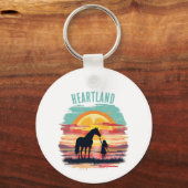 Dromen van het hartland sleutelhanger (Voorkant)