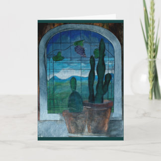 Dromen van het Leonardo wenskaart Bedankkaart