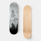 Dromen van het Zwarte & Witte Woud #2 #wall #decor Persoonlijk Skateboard (Voorkant)