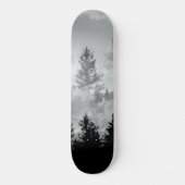 Dromen van het Zwarte & Witte Woud #2 #wall #decor Persoonlijk Skateboard (Voorkant)