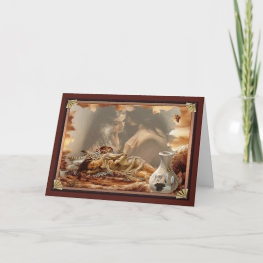 Dromen van je Wenskaart Native American Kaart (Voorkant)