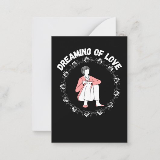 Dromen van Liefde Notitiekaartje (Voorkant)