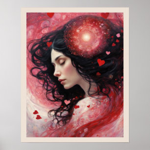 Dromen van Liefde Valentijnsdag Art Print
