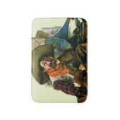 Dromen van Long Ago Badmat (Voorkant Verticaal)