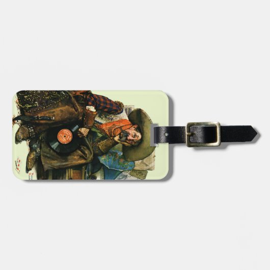 Dromen van Long Ago Bagagelabel (Voorkant horizontaal)