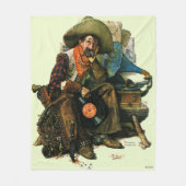 Dromen van Long Ago Fleece Deken (Voorkant)