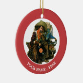 Dromen van Long Ago Keramisch Ornament (Rechts)