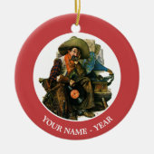 Dromen van Long Ago Keramisch Ornament (Voorkant)