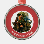 Dromen van Long Ago Metalen Ornament (Voorkant)