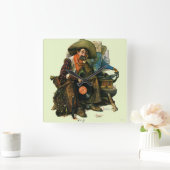 Dromen van Long Ago Vierkante Klok (Huis)