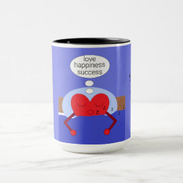 Dromen van mijn hart mok