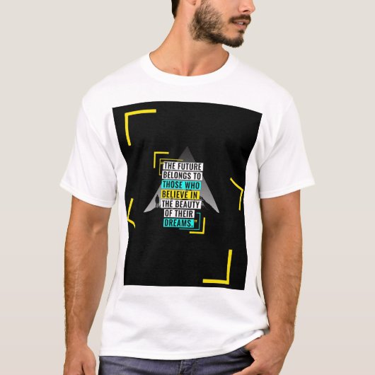Dromen van morgen t-shirt (Voorkant)