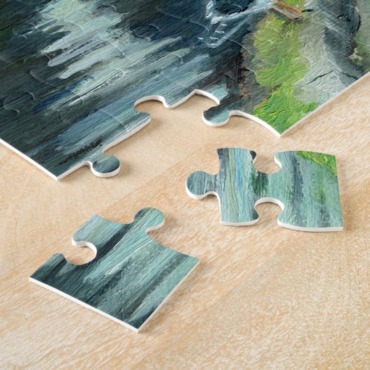 Dromen van Polperro Legpuzzel (Zijkant)
