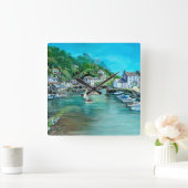 Dromen van Polperro Vierkante Klok (Huis)