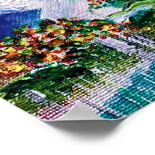 Dromen van Puerto Rico Poster (Hoek)