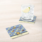 Dromen van Ruimte Mobiel Baby shower Papier Onderz Kartonnen Onderzetters (Insitu)