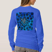 Dromen van sneeuwvlokken! t-shirt (Achterkant)