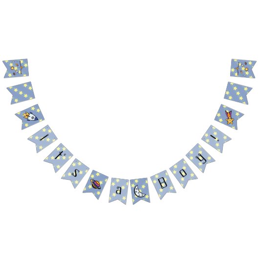 Dromen van Space Mobile Bunting Banner (Alle)