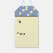 Dromen van Space Mobile Gift Label Cadeaulabel (Achterkant)