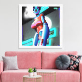 Dromen van terminale luciditeit canvas afdruk (Insitu (Woonkamer))