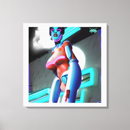 Dromen van terminale luciditeit canvas afdruk (Voorkant)