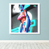 Dromen van terminale luciditeit canvas afdruk (Insitu (Houten vloer))