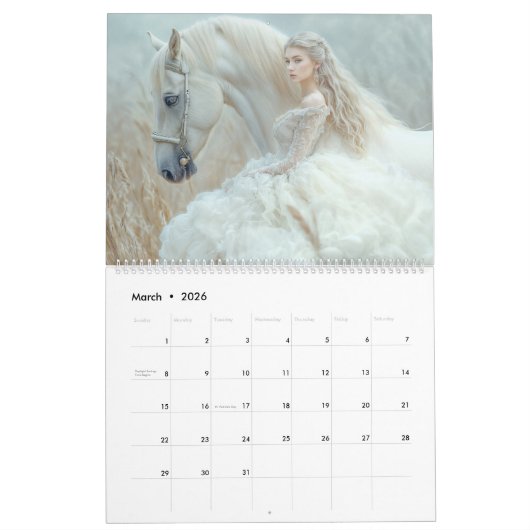 Dromen van verwondering kalender (Mar 2026)