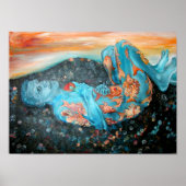 dromen van vis poster (Voorkant)