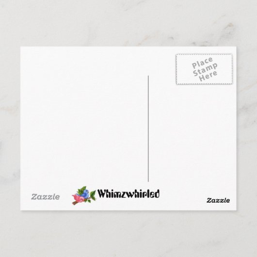 dromen van vliegen briefkaart (Achterkant)