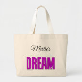 Dromen (vlinder) grote tote bag (Voorkant)