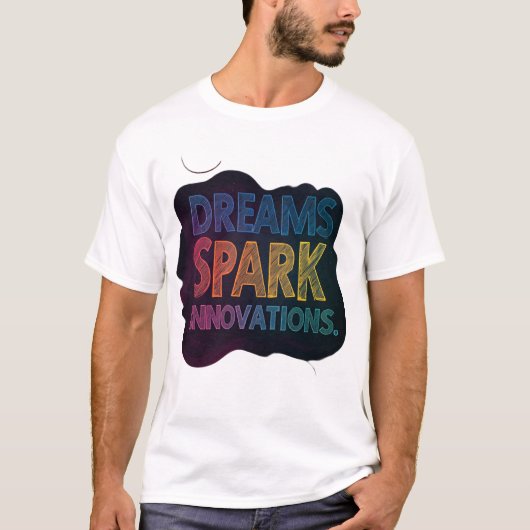 Dromen Vonken Innovaties T-shirt (Voorkant)