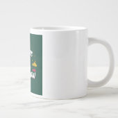Dromen vorm morgen grote koffiekop (Rechts)