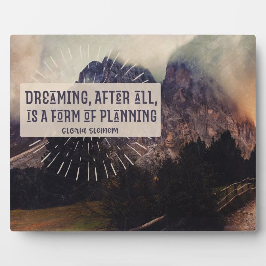Dromen - Vorm van planning Fotoplaat (Voorkant)