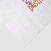 Dromen vormen het lot tissuepapier (Detail)