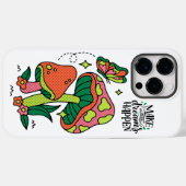 Dromen waarmaken | Kleurrijke paddenstoelen vlinde Case-Mate iPhone Case (Achterkant (horizontaal))