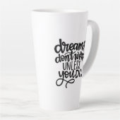 Dromen werken niet, tenzij je...late Mok (Rechterhoek)