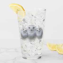 dromen Wisdom van Snowy Owls Family Glas