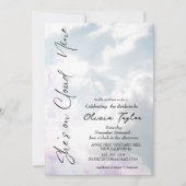 Dromen Ze is in de zevende hemel Zachte Bruids-Sho Kaart (Voorkant)