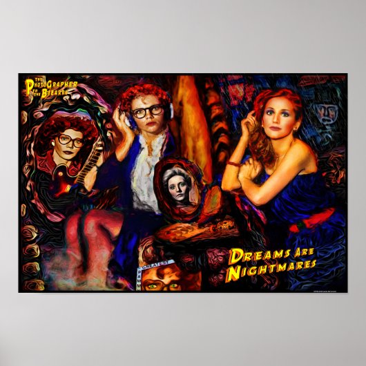 Dromen zijn nachtmerries poster (Voorkant)