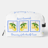 Dromend van de Amalfi-kust Ritssluiting NAME Toebe Toilettasje (Achterkant)