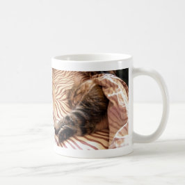 Dromend van de savanne koffiemok