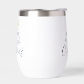 Dromend van een witte Kerstmis steelloze stemless  (Links)